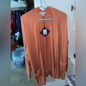 Orange Ava Viv Cardigan